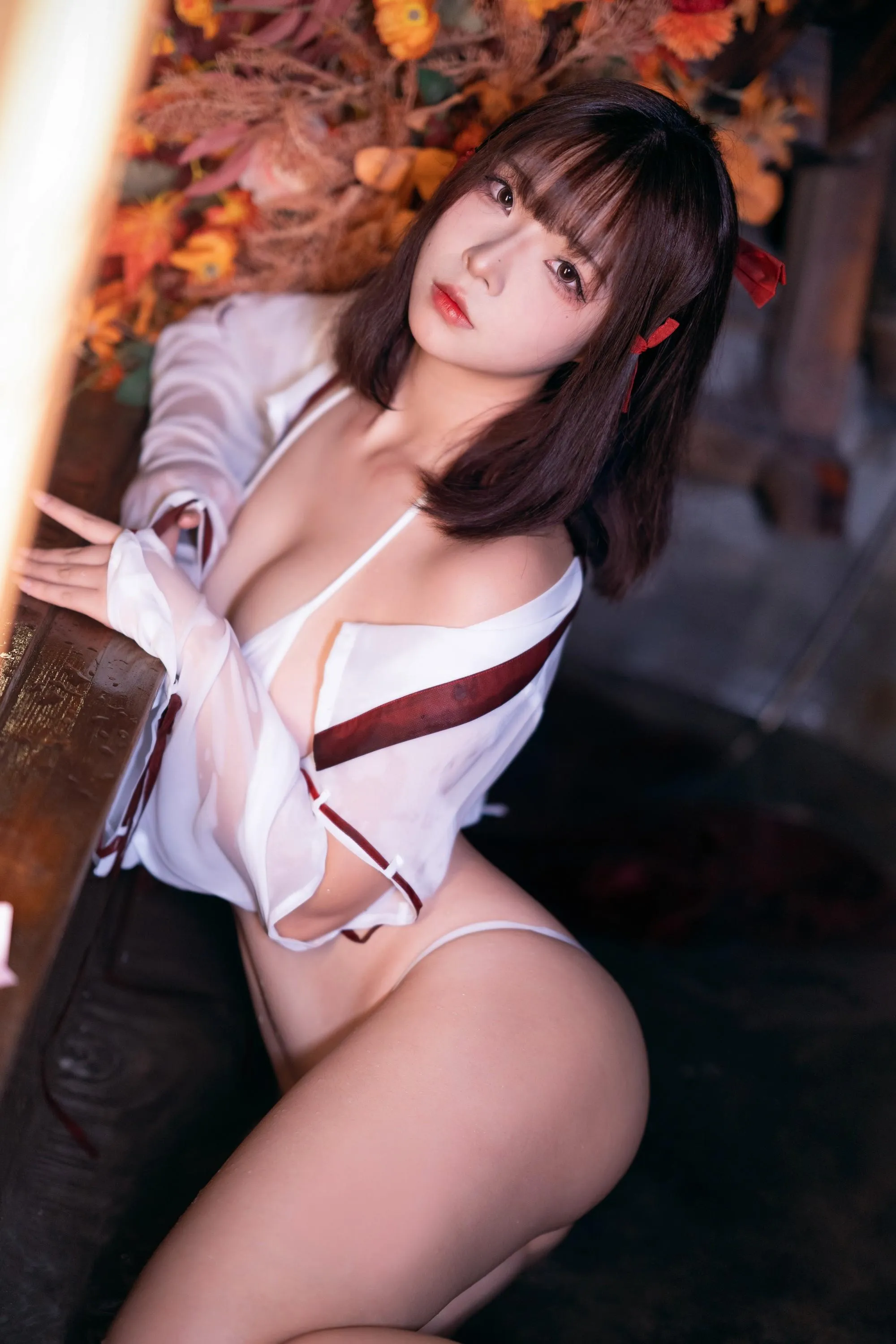 yuuhui玉汇 – NO.032 巫女 [120P]插图9